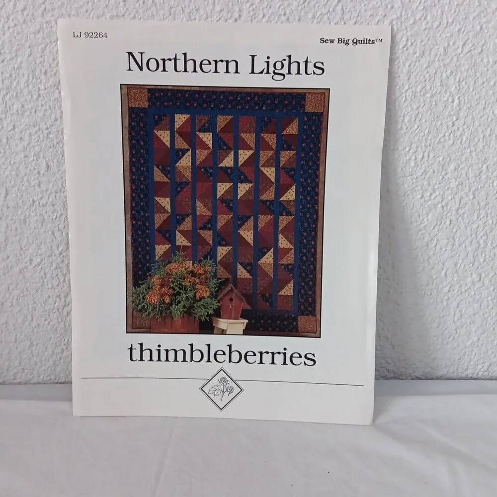 Thimbleberries & Vogies Quilt Patterns Up North Freedom Logs Northern Lights Lot